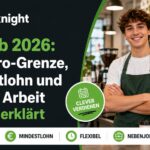Minijob 2026: Was 603 Euro, Arbeitszeit, Urlaub und Rentenversicherung im Alltag wirklich bedeuten